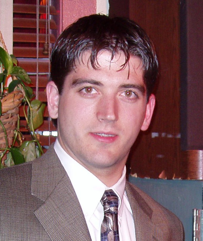 Young man in suit and tie