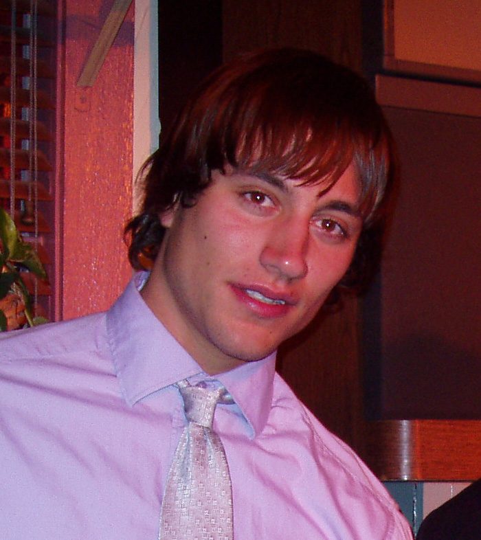 Young man in dress shirt and tie