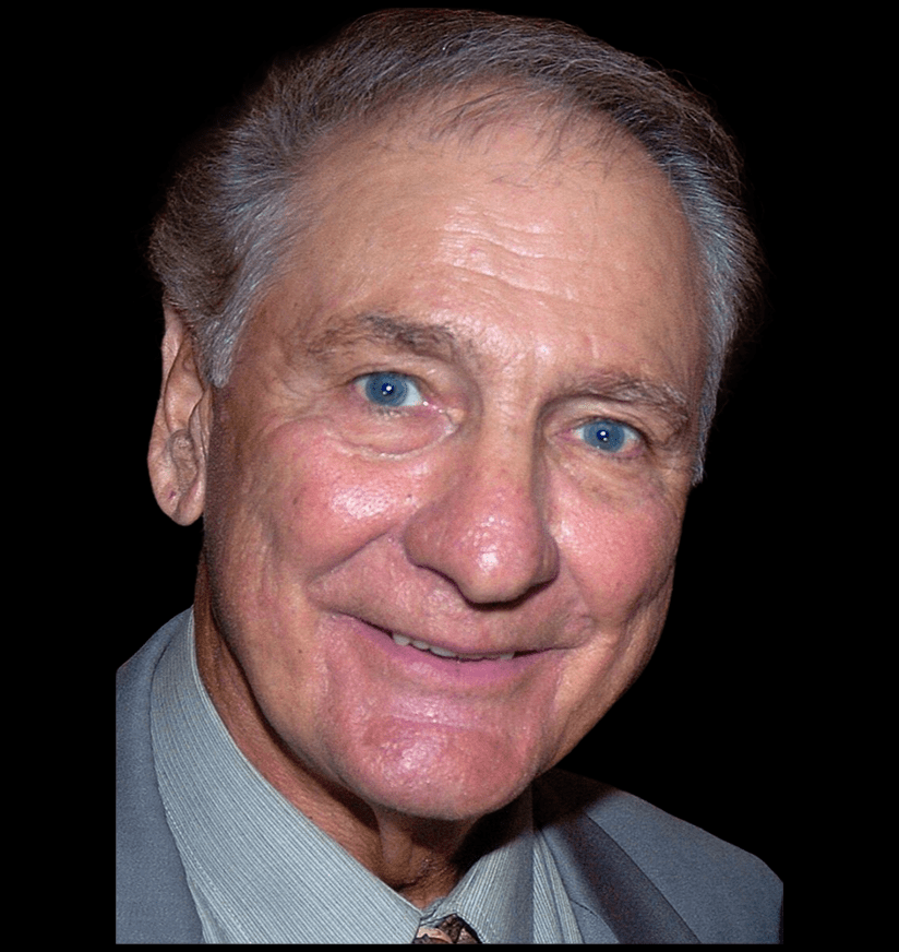 Portrait of smiling older man in suit
